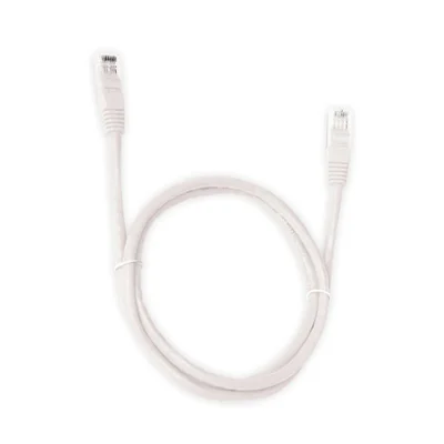 Cabo De Rede Utp Patch Cord, RJ45 Cat 6, 2.50 Metros, Branco, Plus Cable - Pc-eth6u25wh