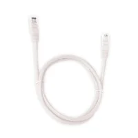 Cabo De Rede Utp Patch Cord, RJ45 Cat 6, 2.50 Metros, Branco, Plus Cable - Pc-eth6u25wh