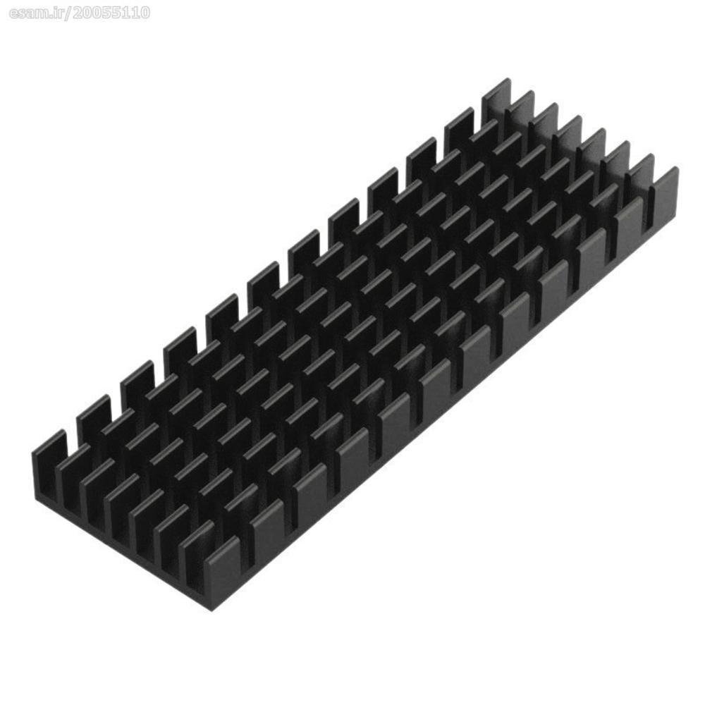 Dissipador Ctech Para SSD M2 NVME, NGFF, 2280mm, 6mm, Alumínio, Thermalpad, PC, Notebook e PS5, Preto Dissipador Ctech Para SSD M2 NVME, NGFF, 2280mm, 6mm, Alumínio, Thermalpad, PC, Notebook e PS5, Preto