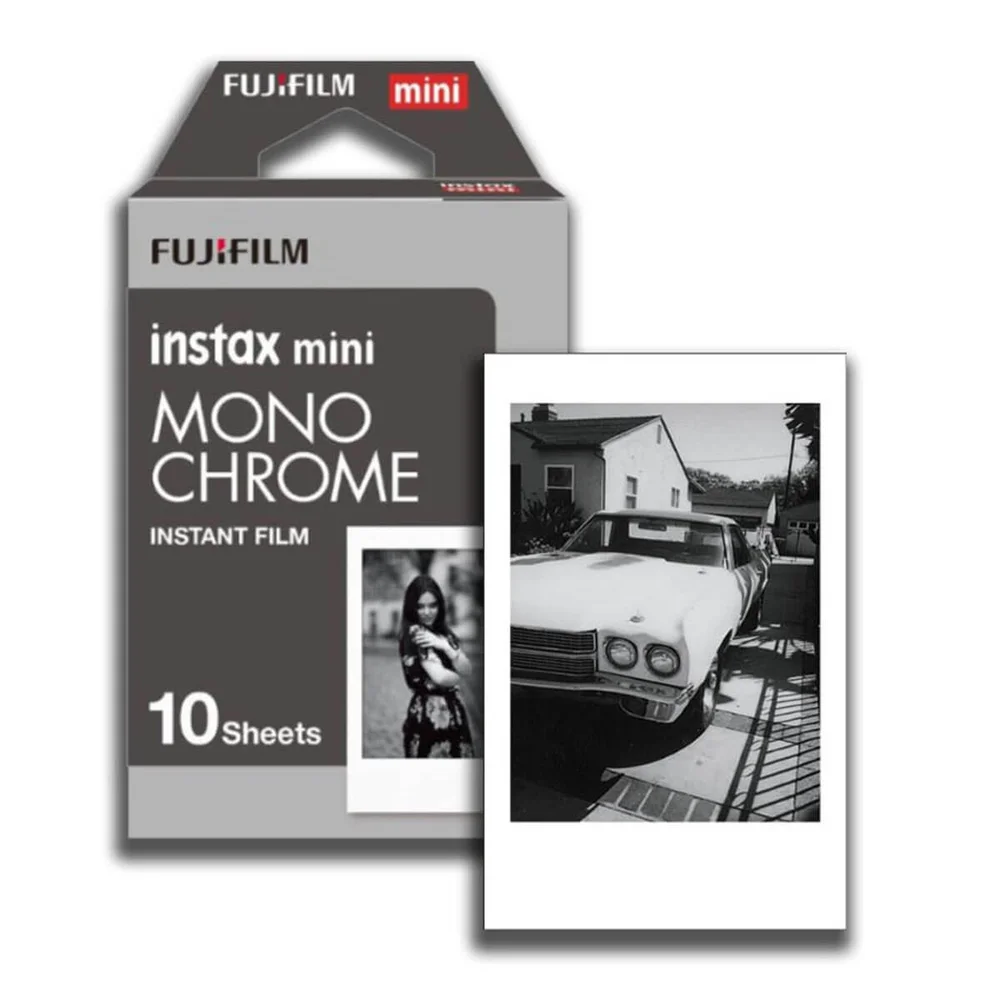 Imagem 2 de 5 do produto Filme Instax Mini Monochrome Com 10 Fotos - Fujifilm