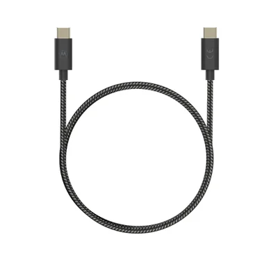 Cabo Motorola,USB Dados, Premium USB-c/USB-c, 1,5 Metros