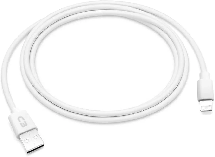Imagem 4 de 4 do produto Cabo Usb X Lightning 1m 2a Cb-l10wh Branco C3plus C3Tech