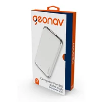 Carregador Portátil Branco 6.000 Mah 1 Un Geonav