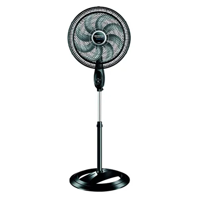 Ventilador De Coluna Turbo Mondial, 40cm, 8 Pás, 140w, 127v, Preto e Prata - tx-40c-8p-cr
