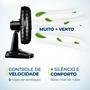 Ventilador De Mesa Mondial Turbo, 8 Pás, 40 Cm, Vtx-40-8p-cr, 127v, Preto/Prata