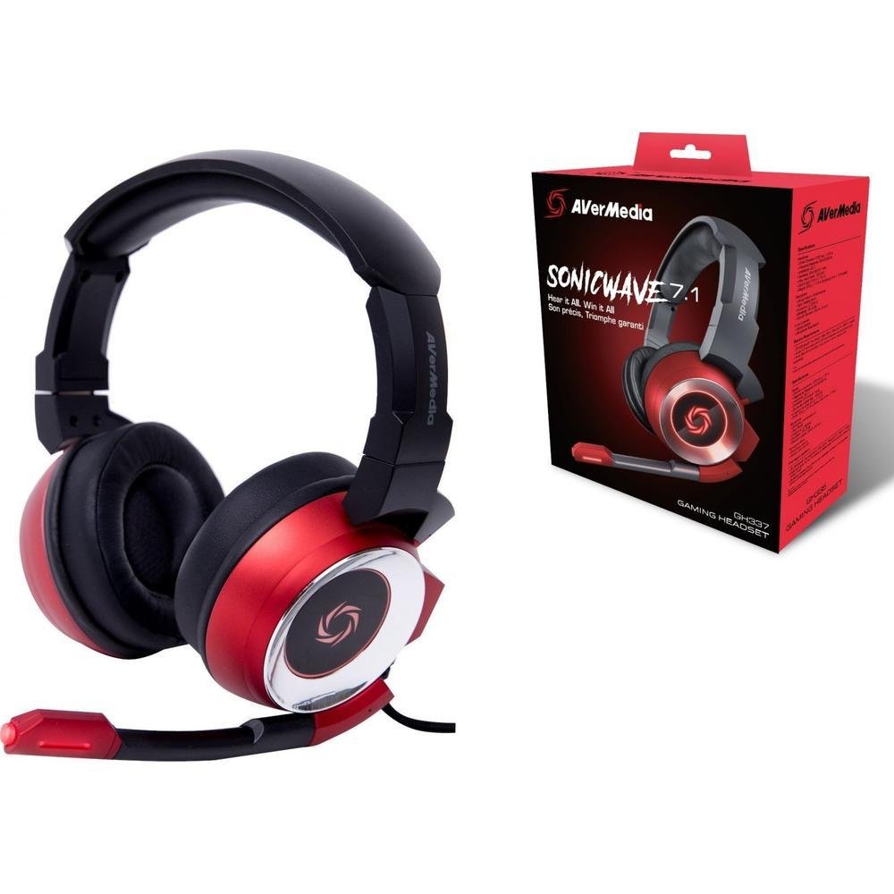 Imagem 2 de 2 do produto Headset Gaming Sonicwave Gh337 - Avermedia
