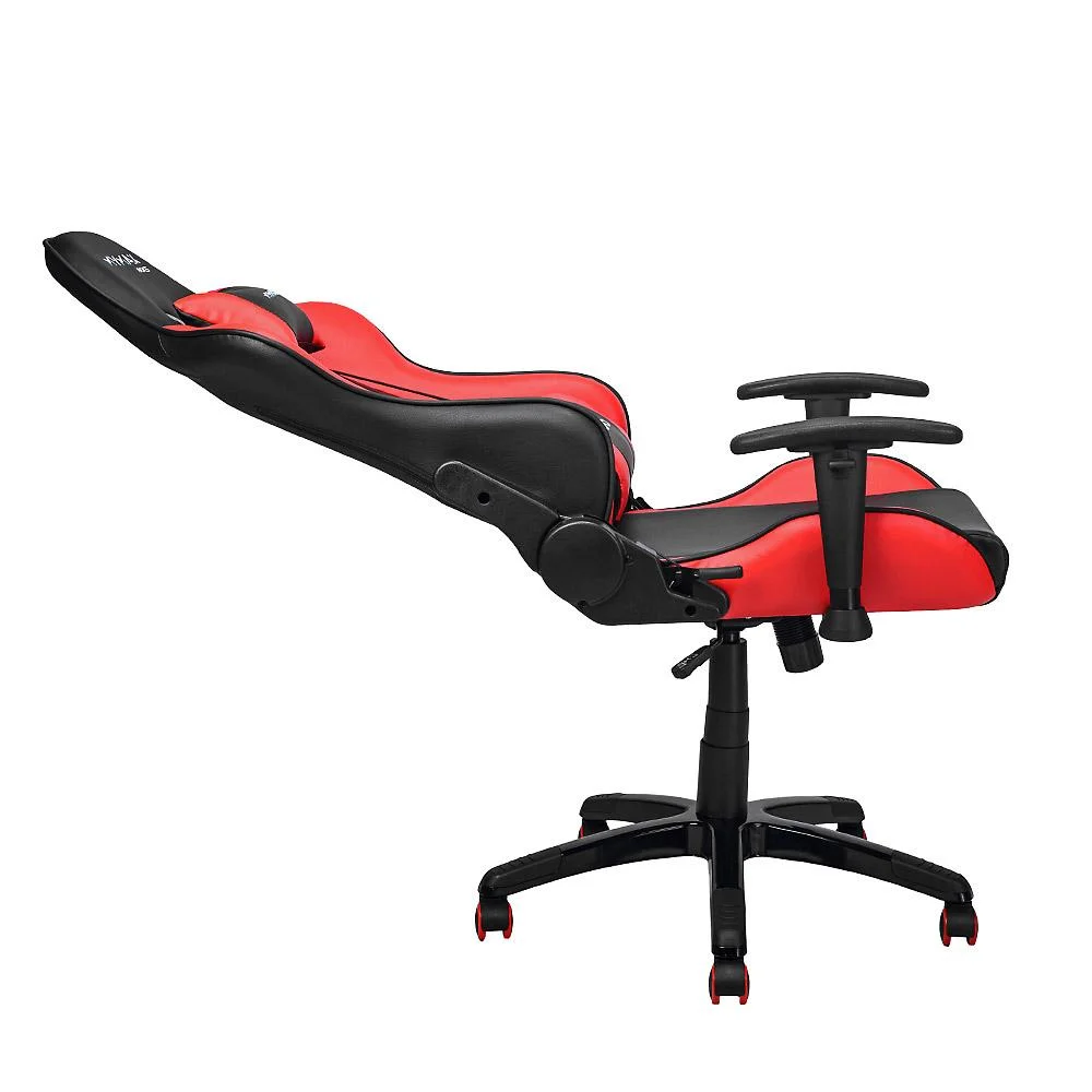 Imagem 4 de 5 do produto Cadeira Gamer Mymax Mx5, Até 150 Kg, Giratória, Preta e Vermelha