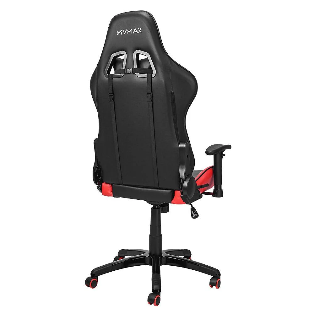 Imagem 5 de 5 do produto Cadeira Gamer Mymax Mx5, Até 150 Kg, Giratória, Preta e Vermelha
