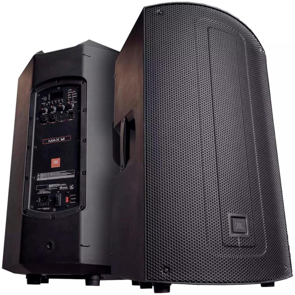 Caixa de Som JBL Max 12, com Bluetooth 5.0 E Mídia Player, 350w Rms, Bivolt