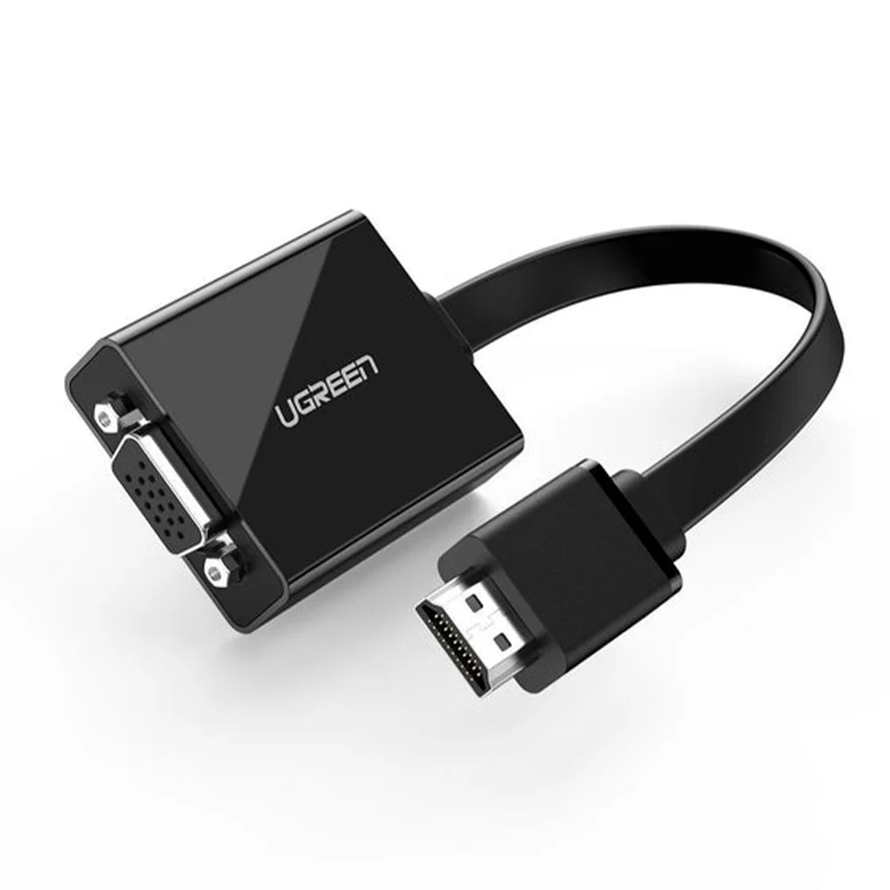 Ugreen Adaptador HDMI Para VGA + Audio P2 Alimentado USB Ps4