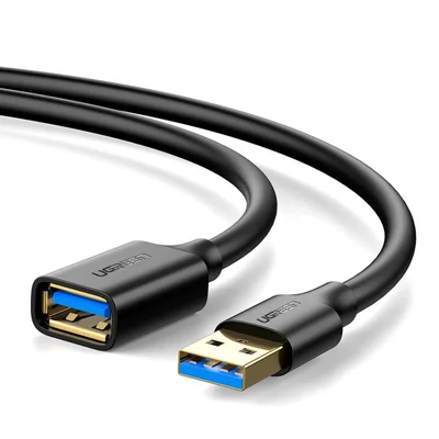 Cabo Extensor Ugreen, USB 3.0, 5GBps, Extensão 1m