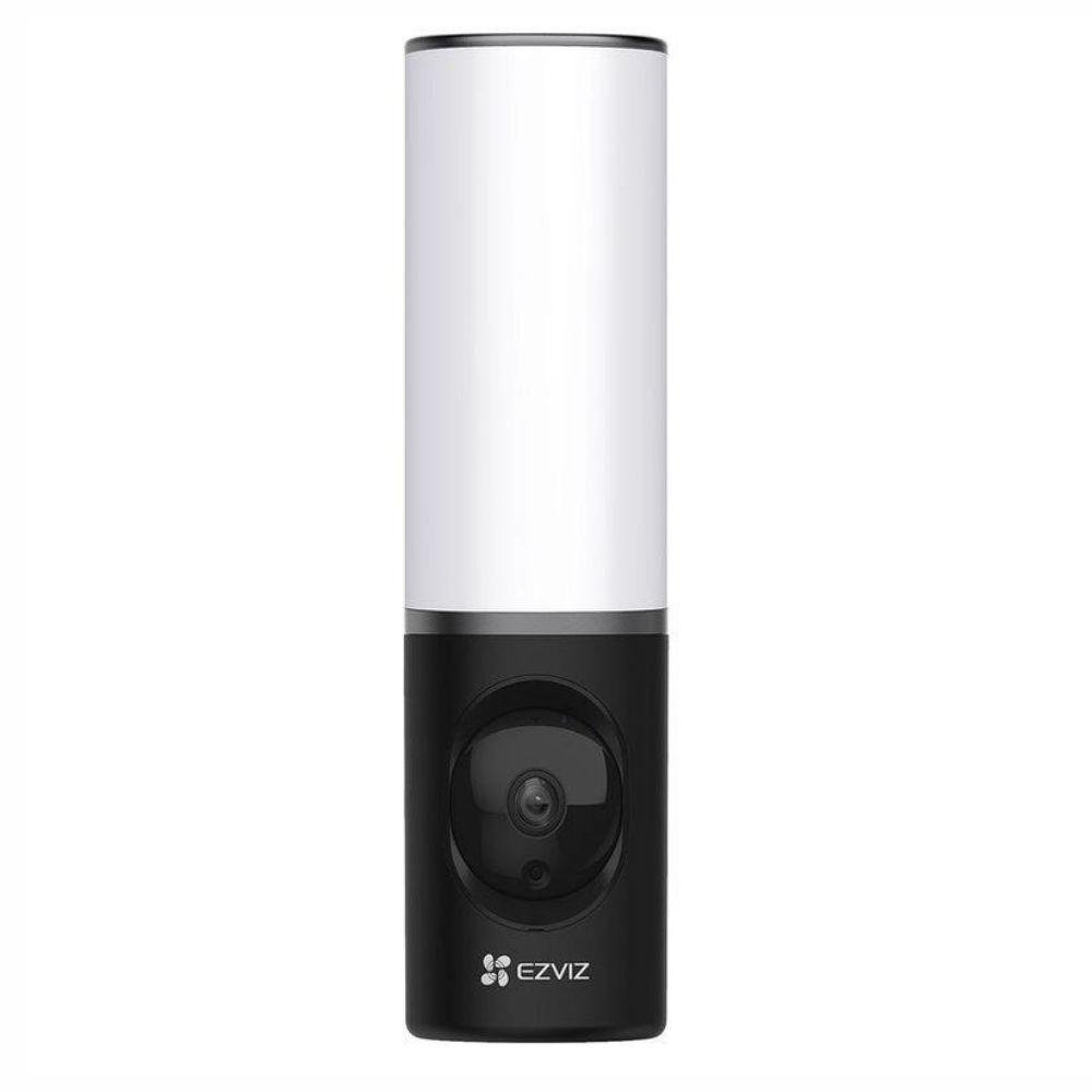 Smart Câmera Luminária Panorâmica Wifi Com Alexa / Google Ezviz Hikvision Lc3 2k Resolução Ir 10m Cs-lc3-a0