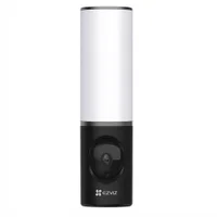 Smart Câmera Luminária Panorâmica Wifi Com Alexa / Google Ezviz Hikvision Lc3 2k Resolução Ir 10m Cs-lc3-a0