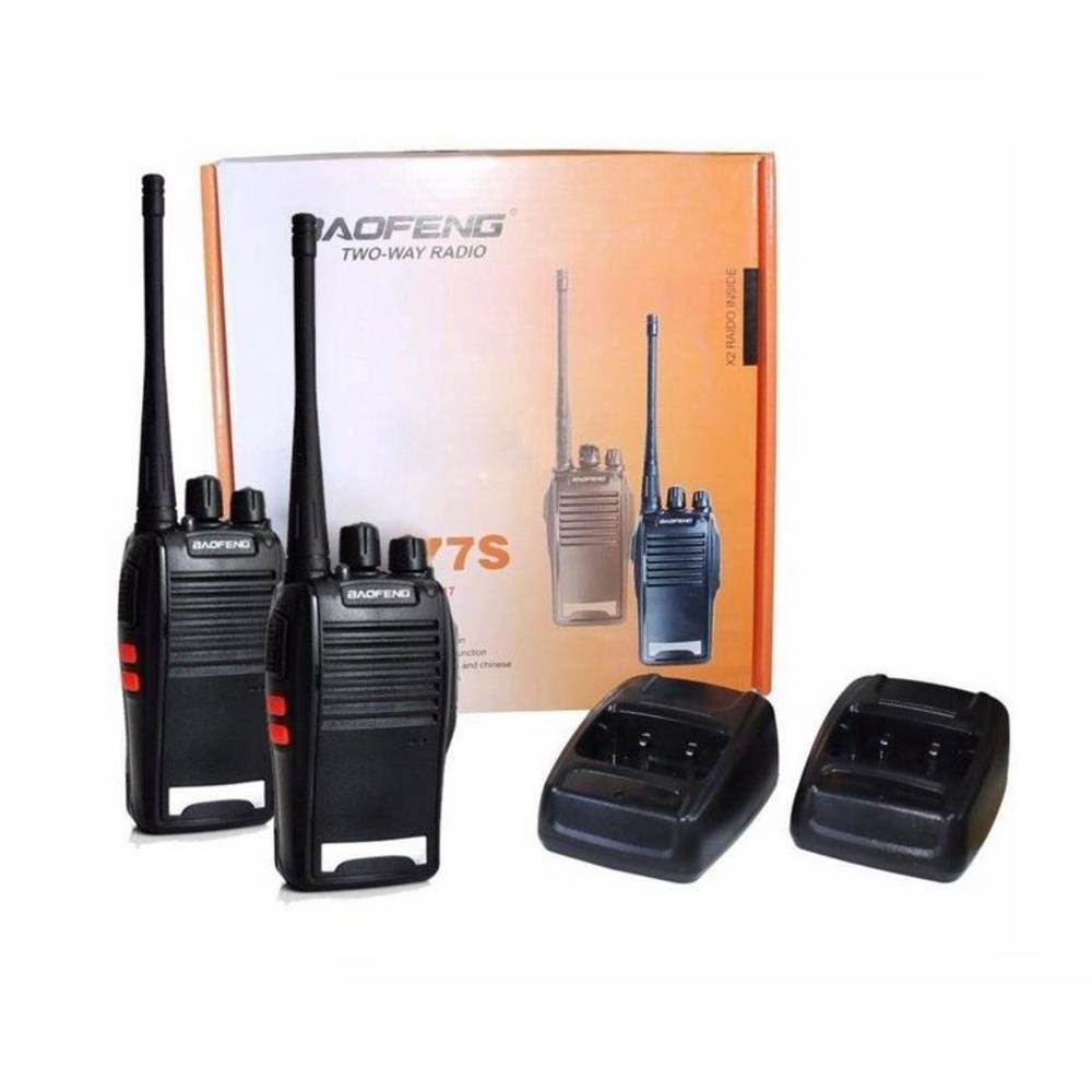 Imagem 3 de 5 do produto Radio Comunicador walkie talkie Baofeng Bf-777s + Fone De Ouvido