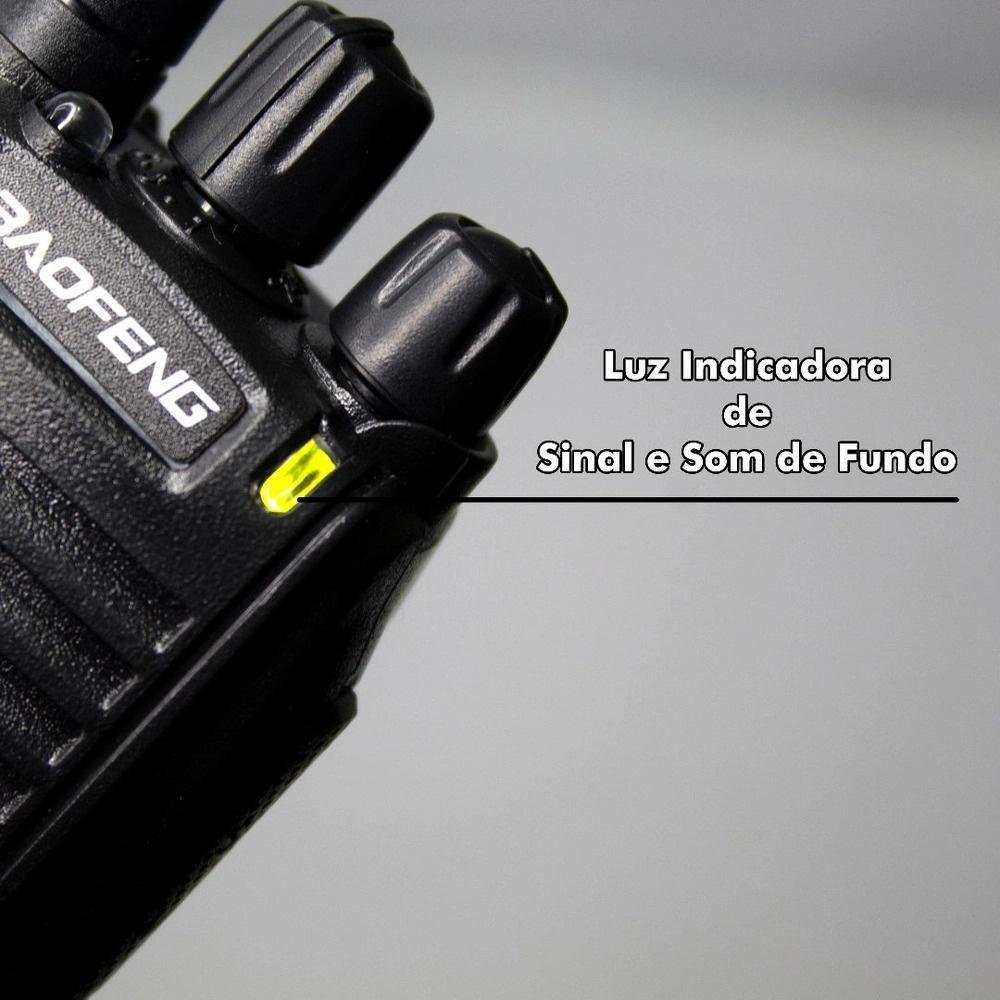 Imagem 4 de 5 do produto Radio Comunicador walkie talkie Baofeng Bf-777s + Fone De Ouvido