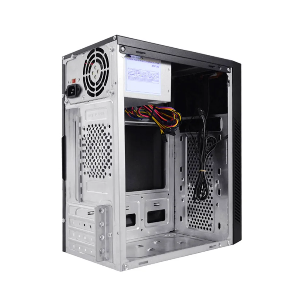 Imagem 4 de 5 do produto Gabinete K-mex Gm-05tl Mini Tower, com fonte, Micro ATX, até 14cm, Preto - GM05TLRN0010BOX