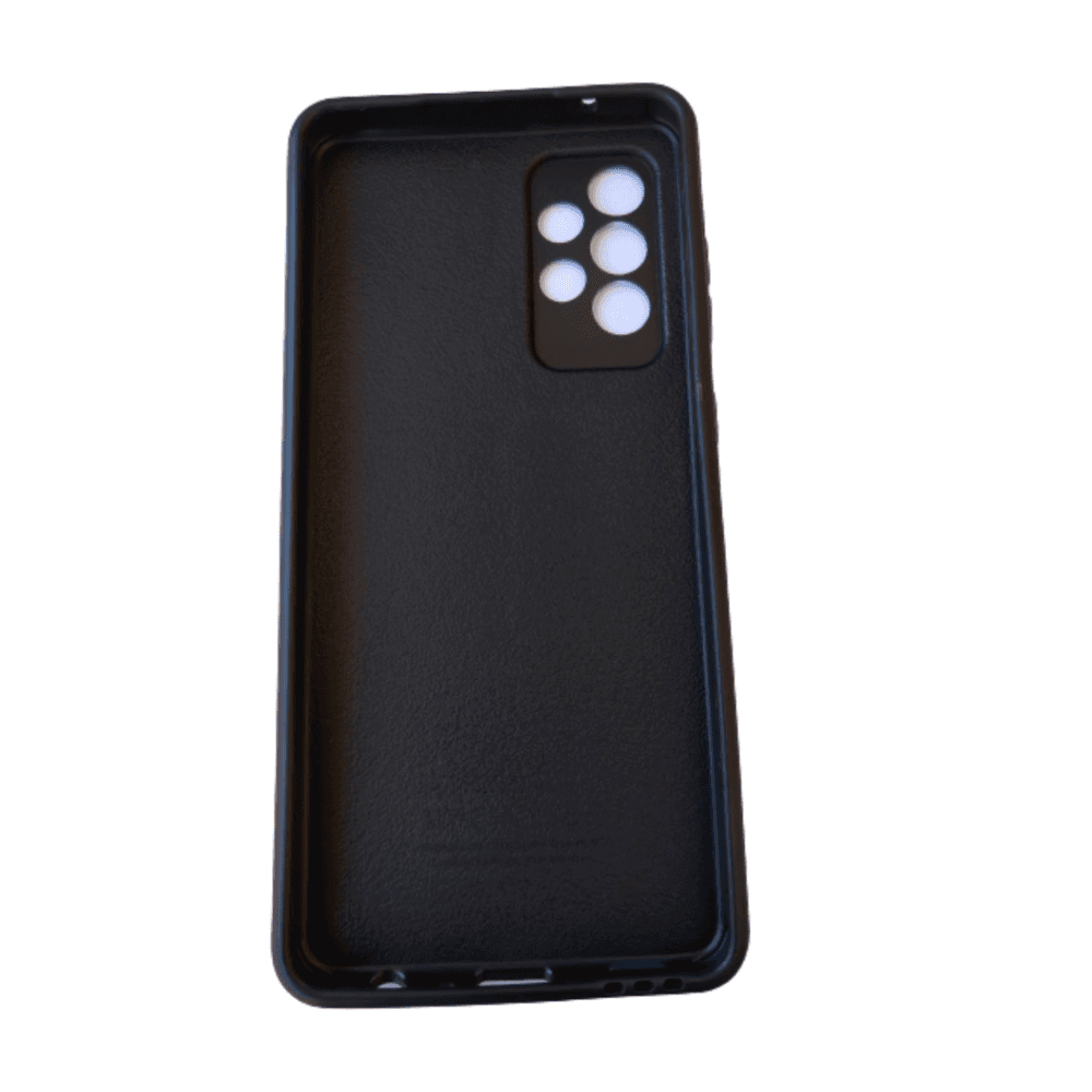 Imagem 2 de 3 do produto Capa Capinha Para Galaxy A72 Em Couro Com Proteção P/ Câmera