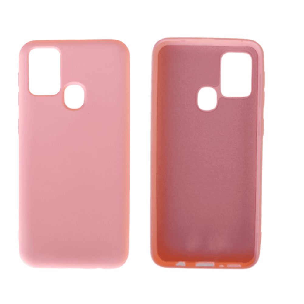 Imagem 2 de 4 do produto Capa Capinha Para Samsung M21s Silicone Aveludada - Rosa