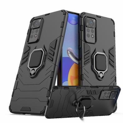 Capa Case Protetora Redmi Note 11 Pro 5G, Resistente E Anti Impacto, Militar, Preto