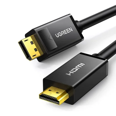 Ugreen Cabo Displayport P/ Hdmi 2.0 Blindado FullHD 4k 2m
