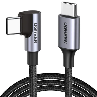 Ugreen Cabo Celular Usb C 90 2.0 Turbo 3a Android 3m