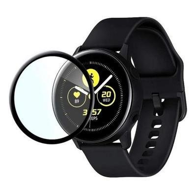 Película Coverage 5d Pro Preta Para Samsung Watch Active 2 44m - Gshield