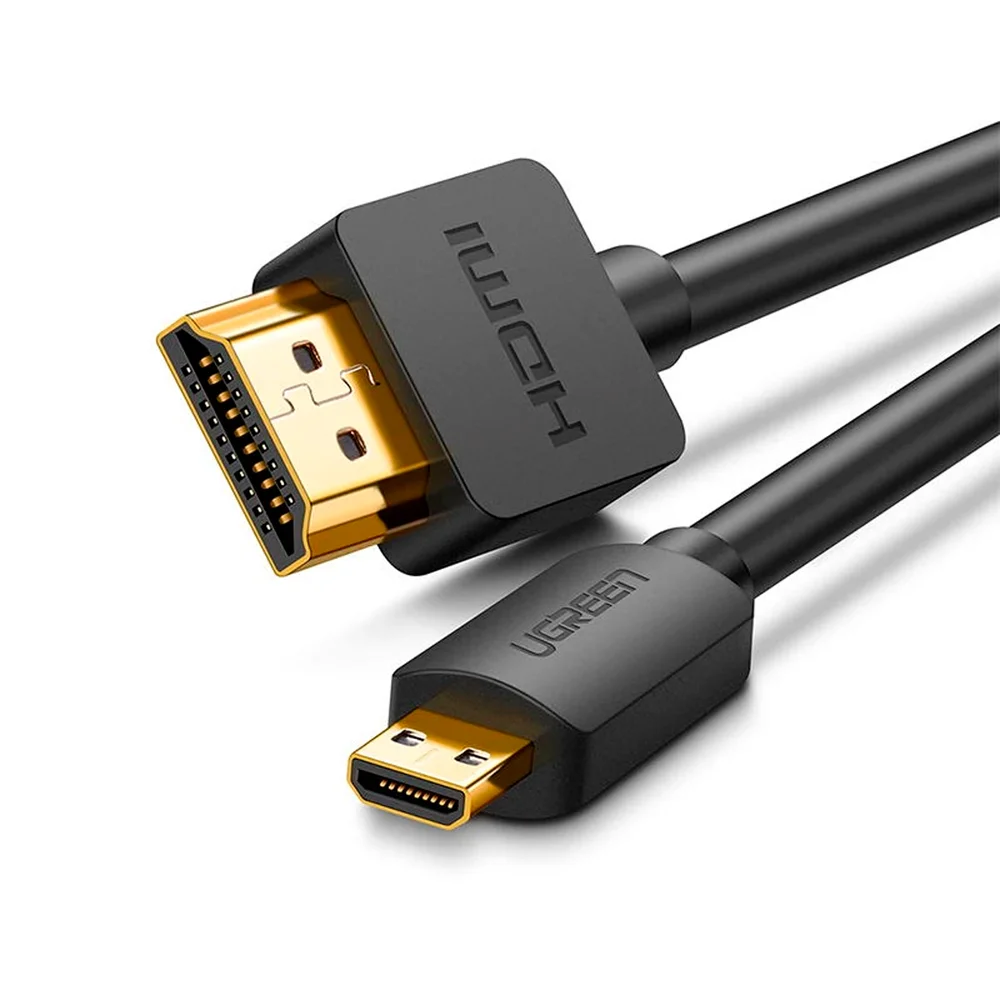 Cabo Micro HDMI 2.0 Ugreen Sony A6000 Gopro Raspberry 2m