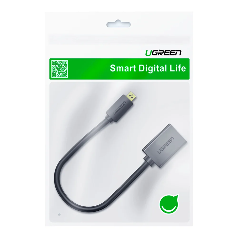 Imagem 3 de 5 do produto Adaptador Micro HDMI P/ HDMI Fêmea Ugreen Gopro Sony Note