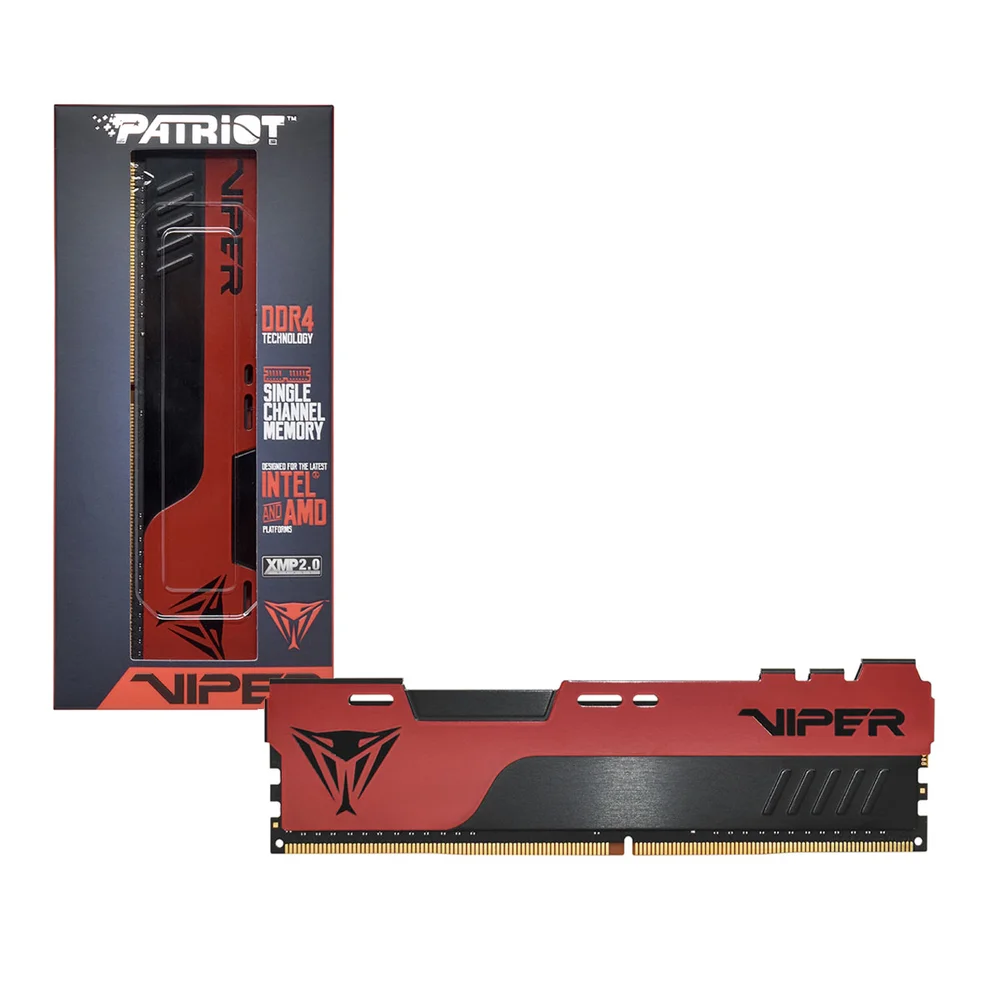 Memória Patriot Gamer Viper Elite II, 8GB, 3200MHz, DDR4, CL18 - PVE248G320C8