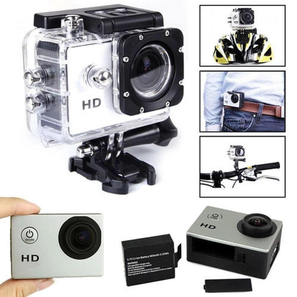 Câmera Filmadora Pro Full Hd Go Sports Pro Bike Moto Mini Dv Aquatica A Prova D´agua