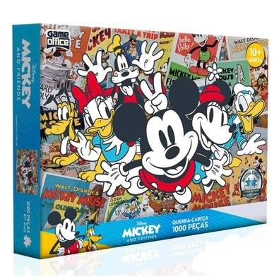 Quebra-cabeça Mickey Com 1000 Peças - Game Office | KaBuM!