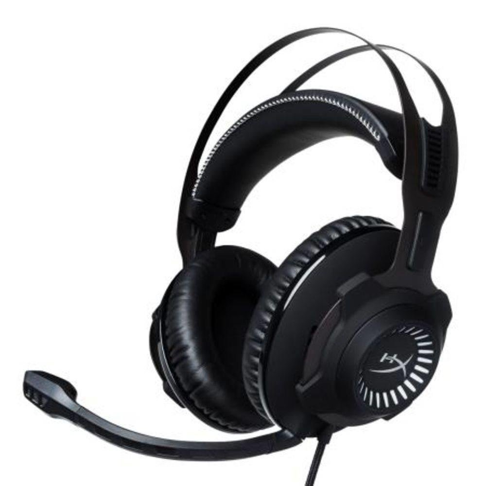 Headset Gamer Hyperx Cloud Revolver S - Cinza E Preto Headset Gamer Hyperx Cloud Revolver S - Cinza E Preto