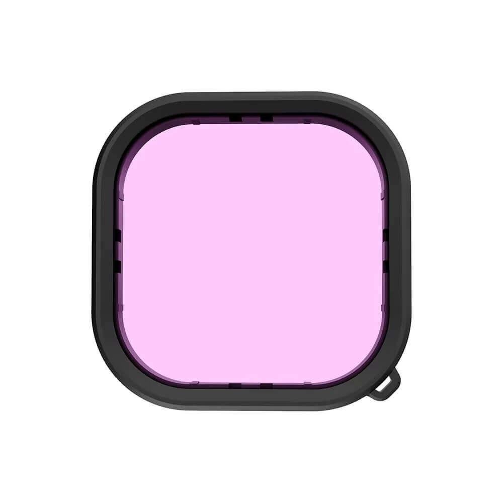 Kit Mergulho GoPro Hero 12 /  11 / 10 / 9 Black - Caixa Estanque + Filtros - Telesin