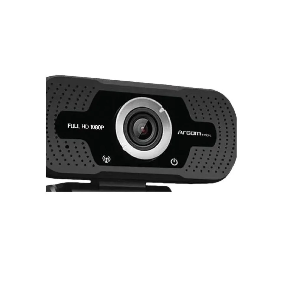 Imagem 2 de 4 do produto Web Camera Argom USB, Full HD 1080p, Vídeo E Microfone - Arg-Wc-9140bk
