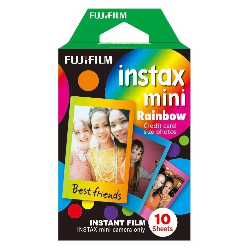 Filme Instax Mini Rainbow - 10 Fotos Filme Instax Mini Rainbow - 10 Fotos