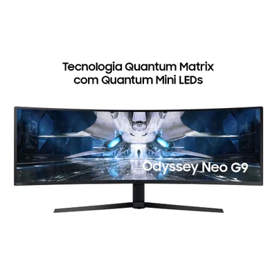 Monitor Gamer Samsung With Quantum, DqHD Mini-led, 49 Polegadas - ls49ag950nlxzd