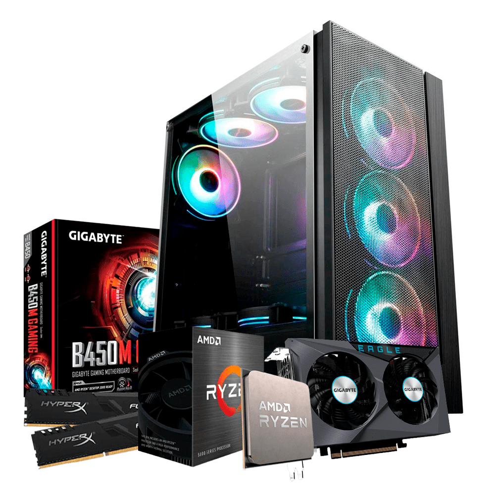 Pc Gamer Enifler Cruiser AMD Ryzen 5 5600x KaBuM pc-gamer-enifler-cruiser-amd-ryzen-5-5600x-kabum