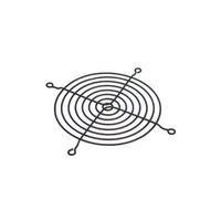 Grade Para Cooler 220x220mm Akasa Mg254bk - Preto 2