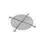 Grade Para Cooler 220x220mm Akasa Mg254bk - Preto 3