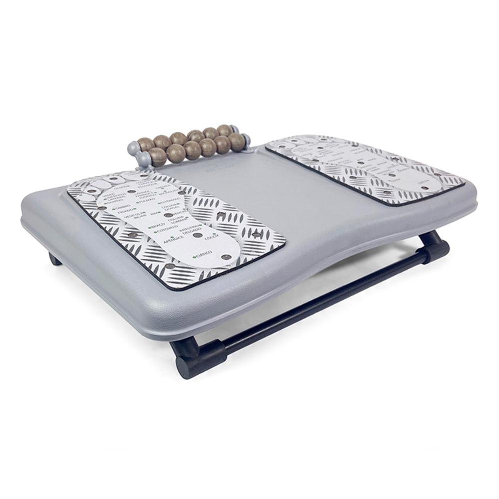 Apoio Para Pés Magnético E Massageador Reliza Slider - Ajustável - 008857