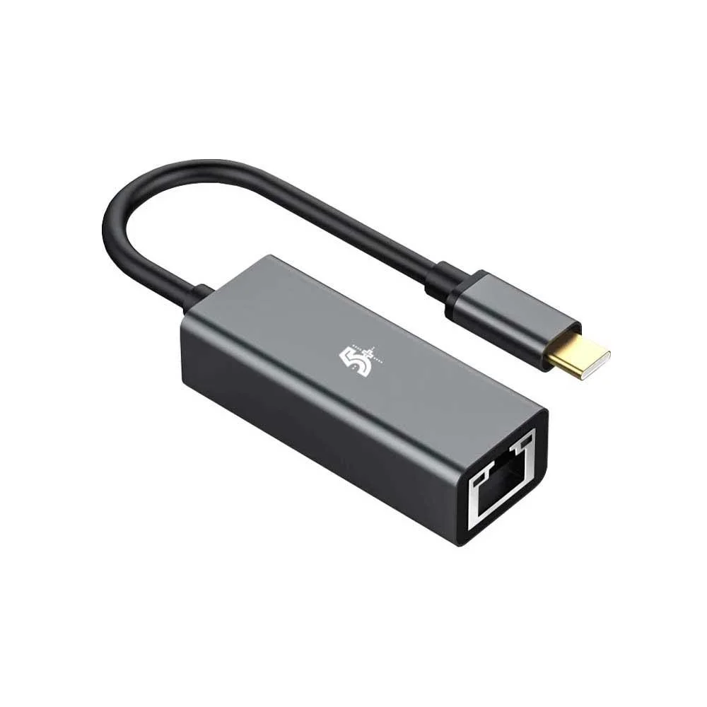 Imagem 4 de 4 do produto Adaptador Usb-c Para Rj45 - 10/100/1000mbps - 5+ 018-7550
