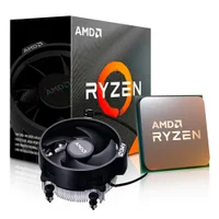 Processador AMD Ryzen 3 4100, 4.0GHz, Cache 6MB, AM4, Wraith Stealth, Sem Ví­deo Integrado - 100-100000510BOX 2