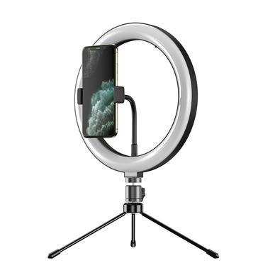 Iluminador Circular De Led Ring Light 26cm Com Tripé - Apexel