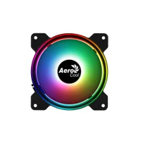 Cooler FAN AEROCOOL Saturn 12F, 120x120x25mm, DRGB, Preto - 73851 2