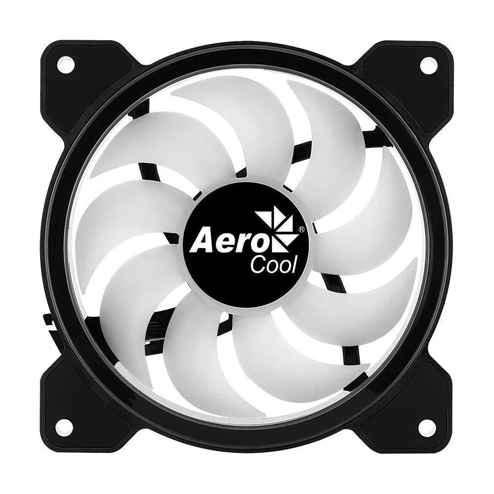 Cooler FAN AEROCOOL Saturn 12F, 120x120x25mm, DRGB, Preto - 73851 8