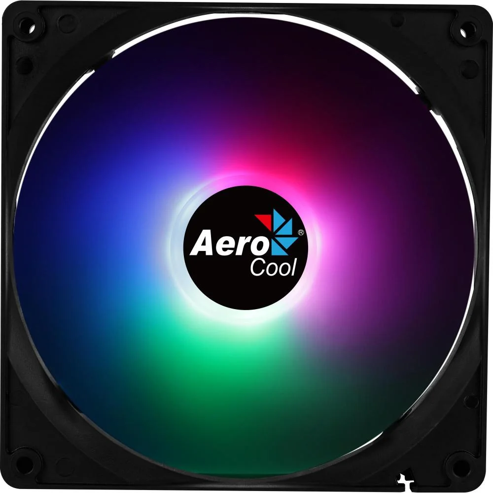 Imagem 3 de 5 do produto Cooler FAN AEROCOOL Frost 14, 140x140x25mm, FRGB, Preto - 73864
