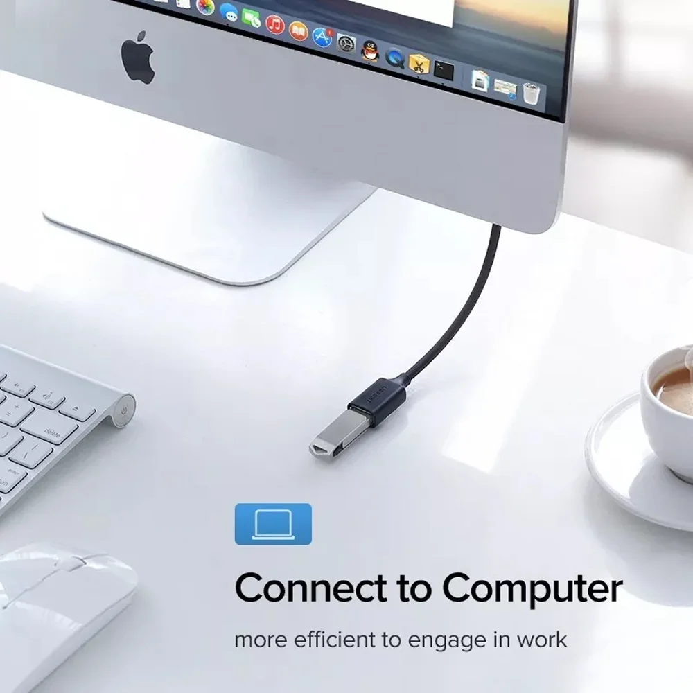 Imagem 2 de 4 do produto Ugreen Cabo Extensor Usb A 2.0 480mbps Extensão Premium 1.5m