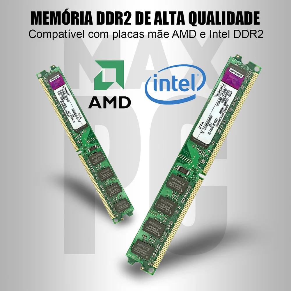 Memoria 2gb Ddr2 800 Cl 6 18v Desktop Kingston
