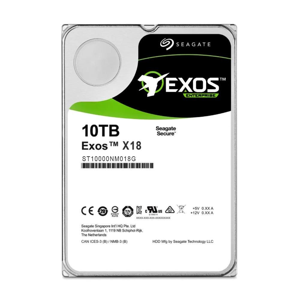 HD Seagate 10TB Exos X18 KaBuM
