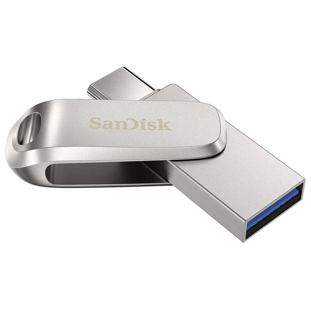 Imagem 3 de 5 do produto Pen Drive 512GB Sandisk Sdddc4-512g-g46 USB 3.0 Otg Ultra Dual Drive Tipo C